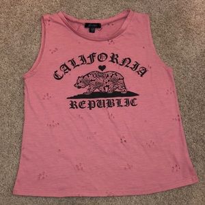 Civies California Republic tank top 🐻
